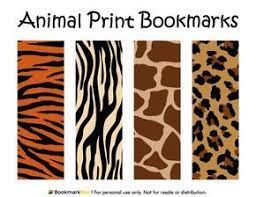 free printable animal print bookmarks the patterns include giraffe print leopard print tig bookmarks printable safari animal prints free printable bookmarks