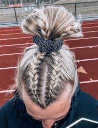 Newest Absolutely Free Braided Hairstyles For Sports Style Braided Hairstyles Have Become Well Known Nowadays I Know That In 2021 Cheer Hair Game Day Hair Hair Styles