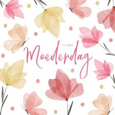 Het leukste moederdag cadeau voor een kruidvat prijsje! Fijne Moederdag Waterverf Bloemen En Vlinders Kaartje2go