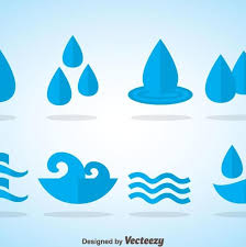 Water Blue Icons Free Vector Free Pik Psd Vector Free Blue Water Vector