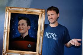 He appears in the television series star trek: Wil Wheaton Meets Wesley Crusher Eclipse Now