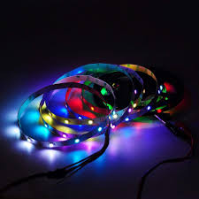 Btf Lighting Ws2812b 5m 30leds Pixels M Waterproof Ip67 Flexible Individually Addressable Full Color Dc5v 16 4ft Led Strip Lighting Led Color Led Lights