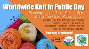 Maybe you would like to learn more about one of these? Worldwide Knit In Public Day Northfield Yarn