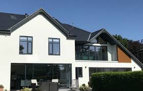 Featuring windsorone shiplap in the porch lids & soffits, and windsorone s4sse as fascia. Fascias Soffits Gutters It S All About The Colour Mkm News Advice