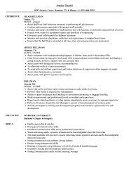 Bellman Resume Samples Velvet Jobs