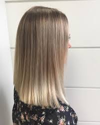 Stick Straight Long Bob With Well Blended Blonde Balayage Balayage Straight Hair Balayage Hair Blonde Long Straight Blonde Hair
