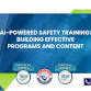 Innovating OSH Training: AI-Powered Course Module event image
