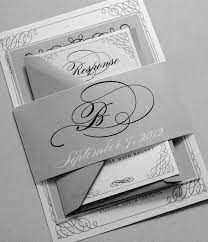 Gorgeous Black And White Wedding Invitations Via Etsy Grey Wedding Invitations Black And White Wedding Invitations Black Wedding Invitations