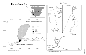 La paz nuestra señora de la paz; Rio Tinto Basin And Nuestra Senora Del Carmen Nsc Pit Lake Locations Download Scientific Diagram