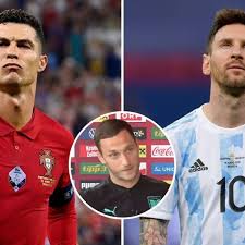 They had first met when he was playing for werder bremen. Cristiano Ronaldo V Lionel Messi Marko Arnautovic Gives Perfect Answer To Debate Givemesport
