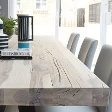 Baron Solid Oak Metal Dining Table Industrial Wood Dining Table Wood Dining Table Solid Oak Dining Table