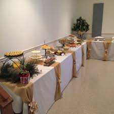 Maybe you would like to learn more about one of these? Pin By Penny Lawson On Reception And Party Ideas Buffet Table Decor Simple Table Decorations Thanksgiving Buffet Table
