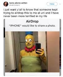 The difference between airdrop as a useful tool among your contacts and an open channel for the entire iphone community comes down to one setting. 23 People Who Got Brilliantly And Hilariously Trolled By Airdrops From Strangers