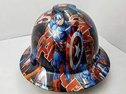Captain America Hard Hat Hard Hat Hats Hard Hats