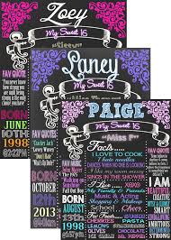 16th Birthday Birthday Party Ideas Teenage 16 Custom Printables Ny Sweet Sixteen Birthday Sweet Sixteen Birthday Party Ideas Sweet 16 Birthday