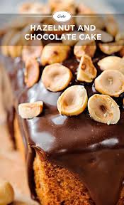 Print Hazelnut And Chocolate Cake Discover Our Quick And Easy Recipe For Hazelnut And Chocolate Cake On Hq Sour Cream Banana Bread Tea Time Food Chocolate Cake