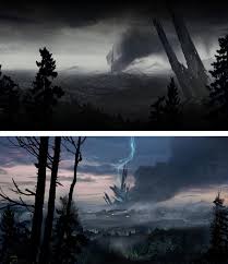 Half Life 2 Episode 2 Concept Art Citadel Half Life Sci Fi Environment Game Concept Art