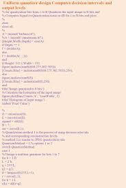 Electroidware Uniform Quantizer With Matlab Program