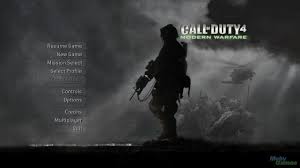 Call Of Duty 4 Modern Warfare Free Download Mac 261380 Call Of Duty 4 Modern Warfare Windows Screenshot Main Menus Jpg 1281 720 Modern Warfare New Hollywood Movies Call Of Duty