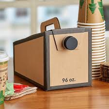 Compostable & biodegradable take out containers. Choice 96 Oz Beverage Take Out Container 5 Pack