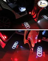 Car logo keychain crystal light changing car keyring color led light gift box. Amazon Com Flyox Ybd 02 Car Door Led Lighting Entry Ghost Shadow Projector Welcome Lamp Logo Light For Audi Ser Lamp Logo Lighting Logo Custom Car Accessories