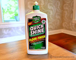Shine Dull Floors In Minutes Chaotically Creative Quick Shine Quick Shine Floor Finish Flooring
