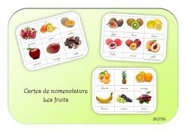 Cartes De Nomenclature Les Fruits Nomenclature Fruit Fruits