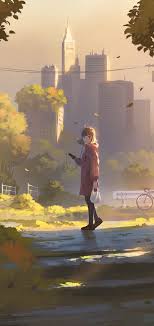 Hessen wehen wiesbaden svww bundesliga deutschland football fußball wallpaper wehenwallpaper. Fall Wallpaper Mobile Lofi Walk 1080x2280 Download Hd Wallpaper Wallpapertip