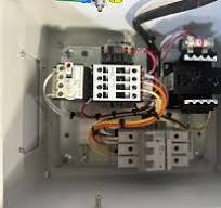 Motor Control Panel,10HP/220VAC,HOA, AUTO IO,Run Light,Reset ...