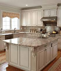 You can get an antique white cabinet by using the glaze, a thinned paint mixture to apply on the kitchen cabinets to get the effect you aim to. 25 Best Ever Antique White Kitchen Cabinets Diy Paint