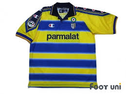 Vintage parma calcio champion football soccer jersey shirt trikot maillot '90s. Parma 1999 2000 Home Shirt 9 Crespo Online Store From Footuni Japan