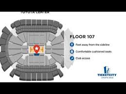 Toyota Center Seat Recommendations The Ticketcity Update