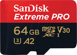 With a rated write speed of up to 90mbps and read speeds of 160mbps, the sandisk extreme is compatible with the. Sdsqxcy064ggn6ma Sandisk Extreme Pro 64 Gb Microsdxc Memory Card At Reichelt Elektronik