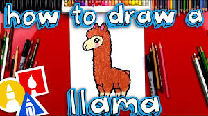 How to draw the loot llama (fortnite: How To Draw A Cartoon Llama Youtube