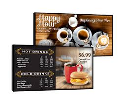 Coffee shop menu board vectors (516). Digital Menu Boards For Coffee Shops And Cafes Netvisual