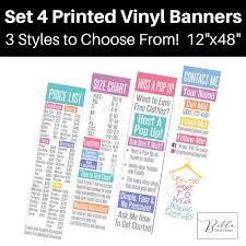 llr banner 4 llr price list size chart host a pop up and contact banner vinyl banners llr pop up pop up boutique