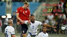 Erling Haaland | All 27 Goals Scored for Norway - YouTube