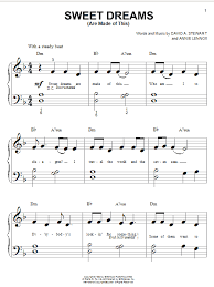 Check spelling or type a new query. Eurythmics Sweet Dreams Are Made Of This Sheet Music Pdf Notes Chords Rock Score Big Note Piano Download Printable Sku 20753