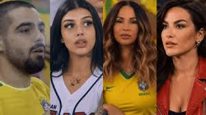 Famosos entram em trend da arquibancada e simulam participação na torcida