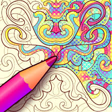 Motivational swear words coloring book: Colorju Symmetric Mandala Coloring Book Apps On Google Play