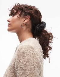 & OTHER STORIES Large Organza Scrunchie in Black