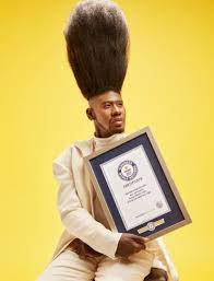 Highest High Top Fade Benny Harlem Breaks The Guinness World Record Benny Harlem Guiness World Records High Top Fade