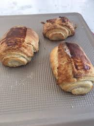 Homemade I Made Chocolate Croissants With Homemade Puff Pastry No Bake Treats Chocolate Croissant Food