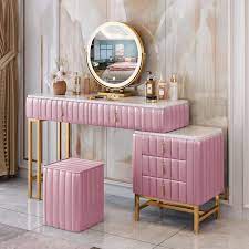 schminktisch hanna aus leder und marmor online kaufen sicher bezahlen bequem liefern lassen bedroom cupboard designs dressing room design cute furniture