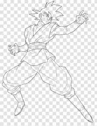 His true identity is zamasu ( ザマス , zamasu ) from the unaltered main timeline within universe 10. Line Art Goku Vegeta Trunks Dragon Ball Z Dokkan Battle Black And White Color Transparent Png
