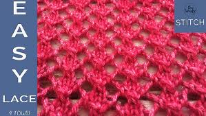 Shetland lace knitting is a particular style of knitting that developed in the shetland islands and was one of the main exports of the island early in the last century. How To Knit An Easy Lace Stitch Pattern In Four Rows So Woolly