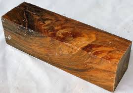 Real Lignum Vitae Wood Crotch Blank Guiacum 1 5x6 Knife Grips Ship Marine Parts