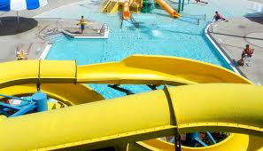 Tie breaker hosts a doggie dip pawty for dog owners and their best friends after the park closes for the season. Attractions Tie Breaker Family Aquatic Center Summertime Fun