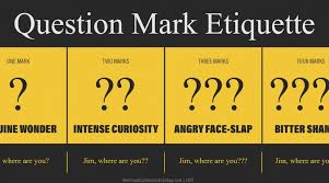 Confused person, guy thinking and solving a problem, young troubled man with question mark, flat vector illustration. Fired For Using Too Many Question Marks It Really Happened A Quick Guide To Punctuation Etiquette The Visual Communication Guy