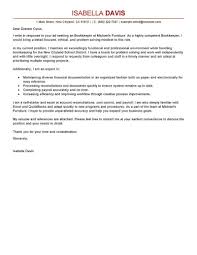 Best Bookkeeper Cover Letter Examples Livecareer